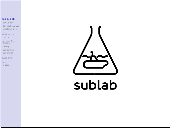 sublab Presi Ubucon